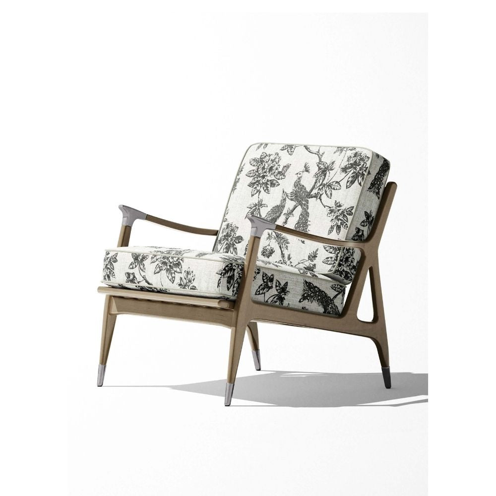 THE BLACK CONCEPT II PEACOCK PRINT UPHOLSTERY  FABRICS