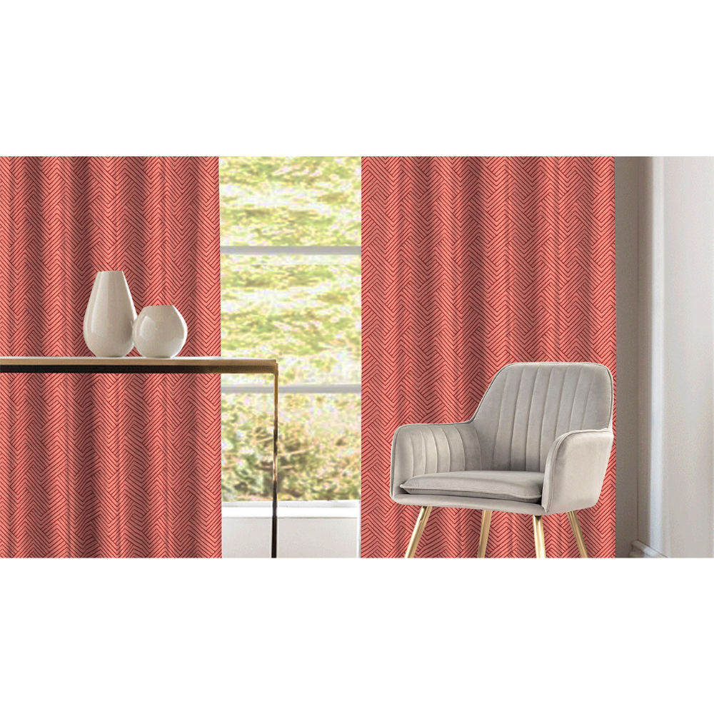 DUNE JACQUARD ZIGZAG MAIN CURTAIN FABRICS
