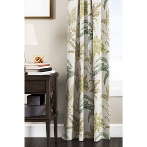 ENGLISH COTTAGE BIG LEAF PRINT  CURTAINS FABRICS