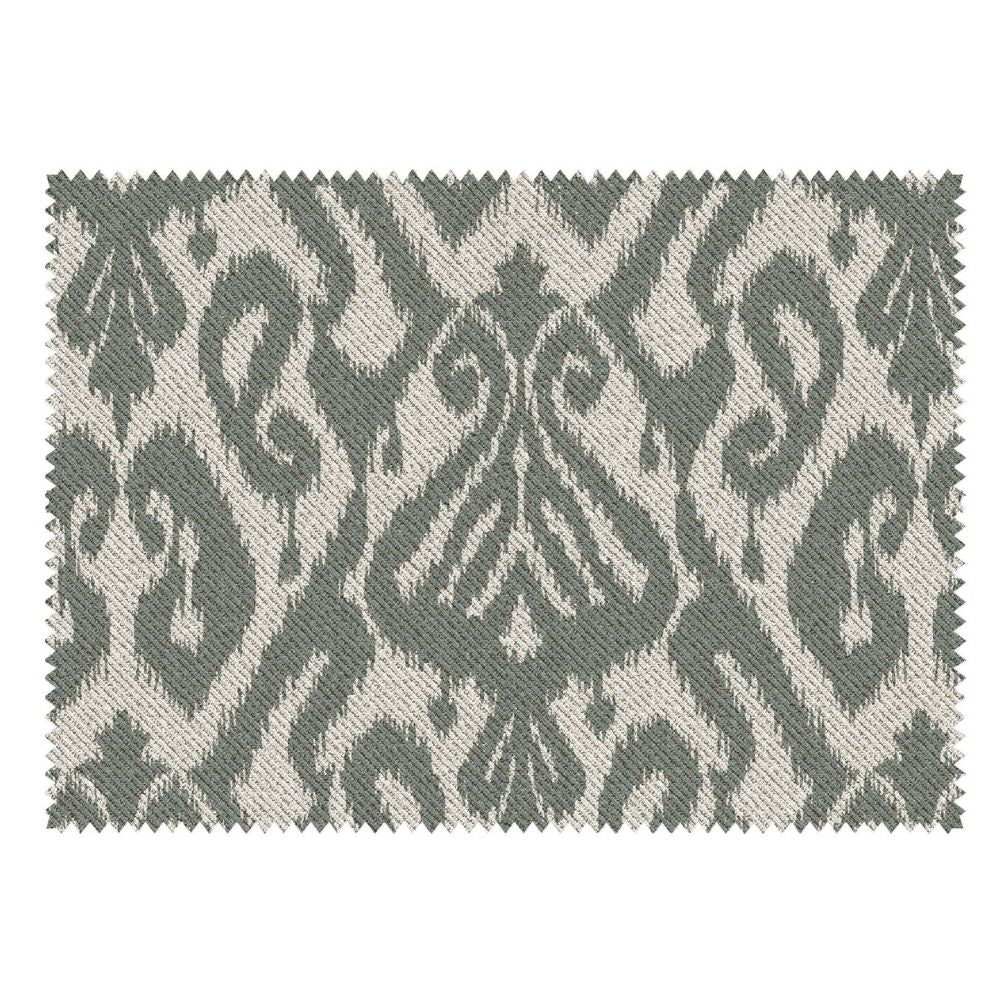 IKAT-II GEOMETRIC GRAY UPHOLSTERY AND CUSHION COVER  FABRICS