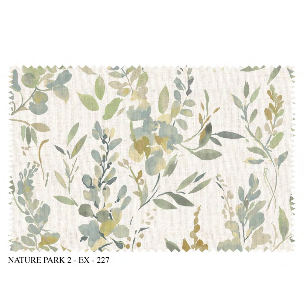 Nature Park-II EX-227 Elegant Drape – Excel Quality Curtain Fabric Linen