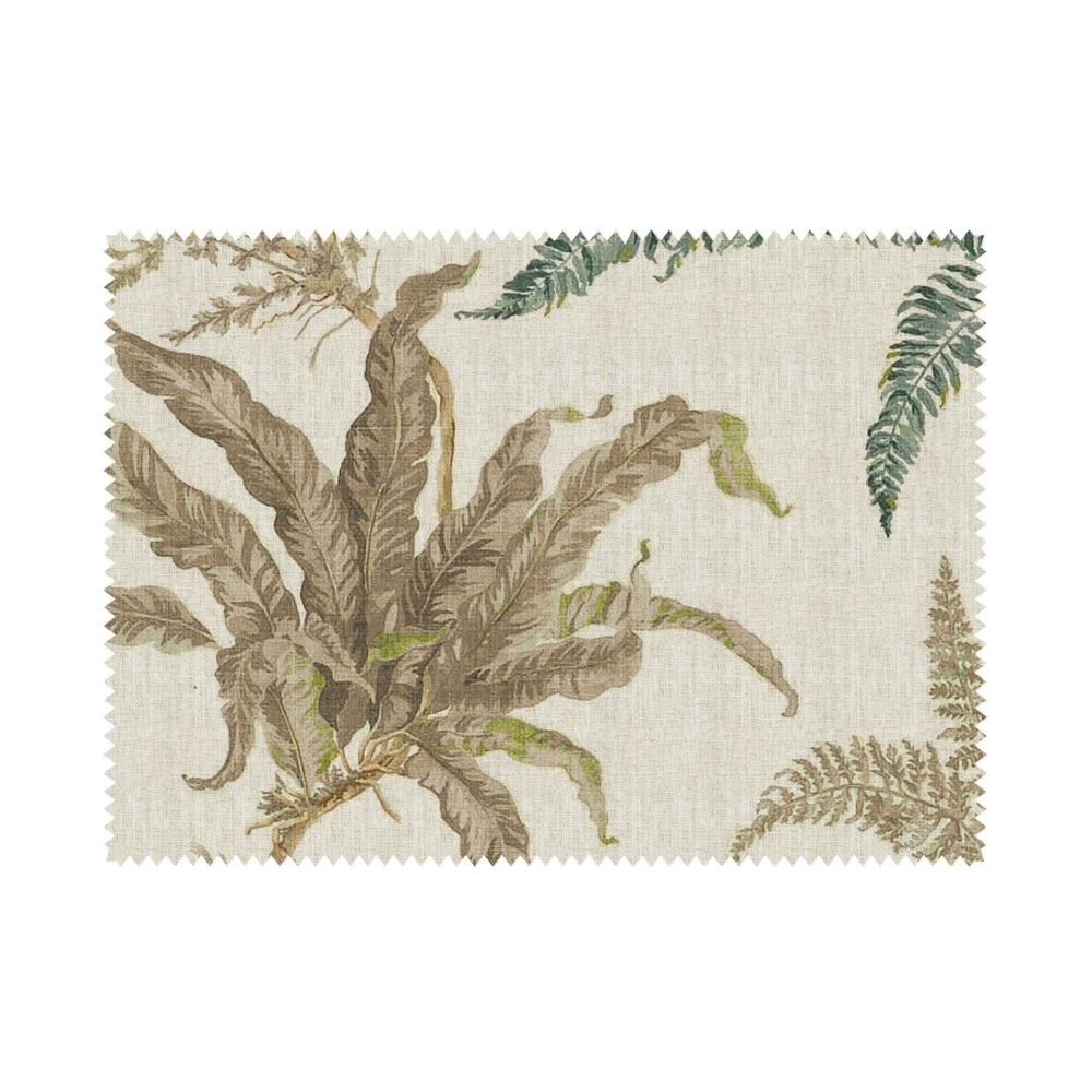 ENGLISH COTTAGE BIG LEAF PRINT  CURTAINS FABRICS