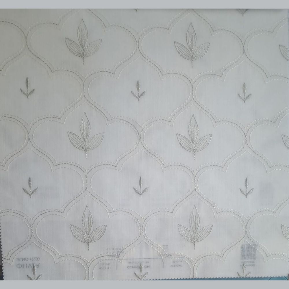 Oliver 49203  Sheer Curtain Fabric – 100% Polyester, Light & Elegant Drapery
