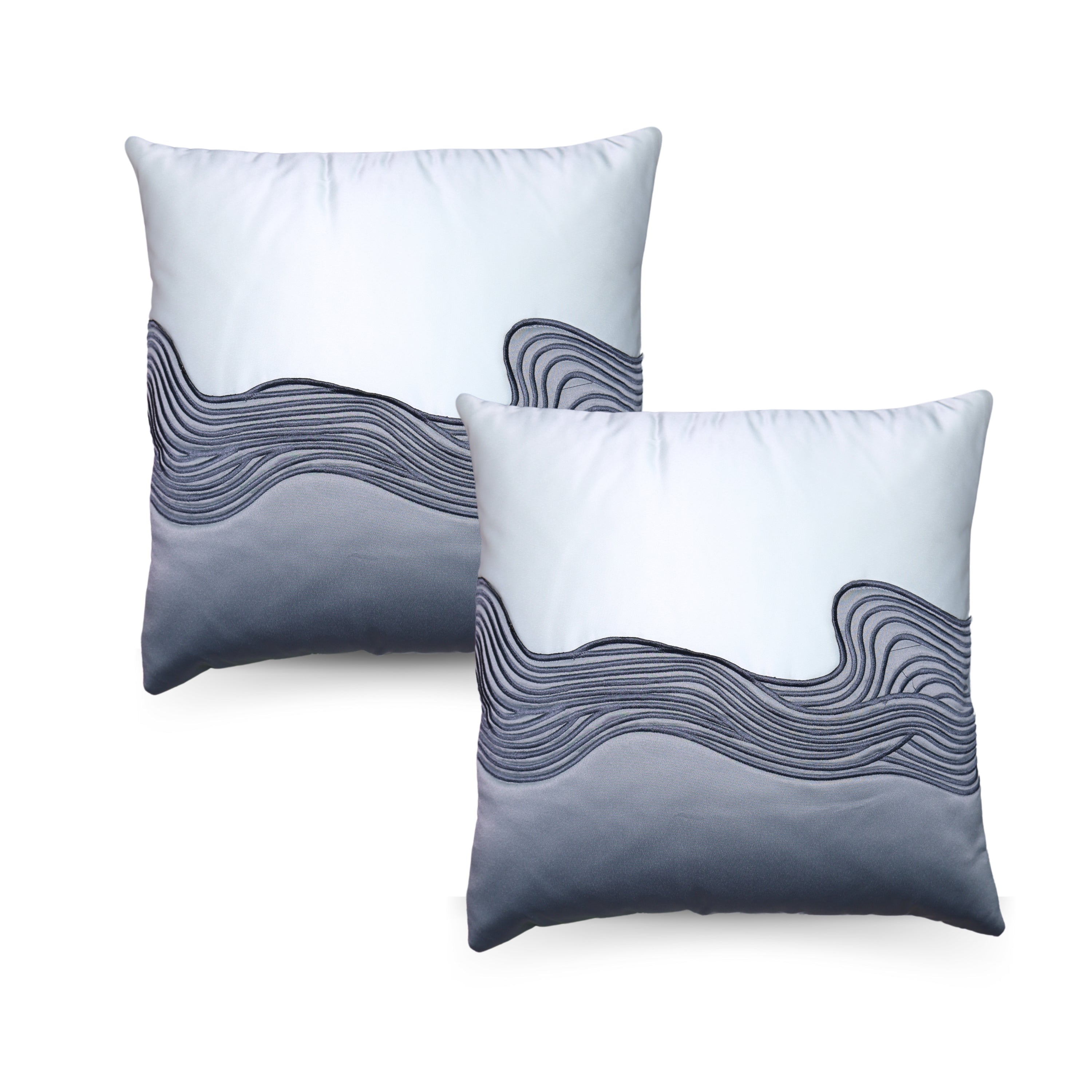 DIMOUT FABRIC WITH  EMBROIDED CUSHION COVER
