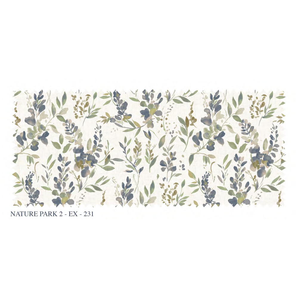 Nature Park-II EX-231 Elegant Drape – Excel Quality Curtain Fabric Linen