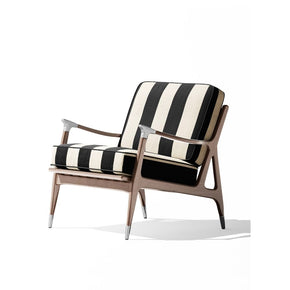 BEYOND BLACK STRIPE UPHOLSTERY POLYESTER  BLACK FABRICS