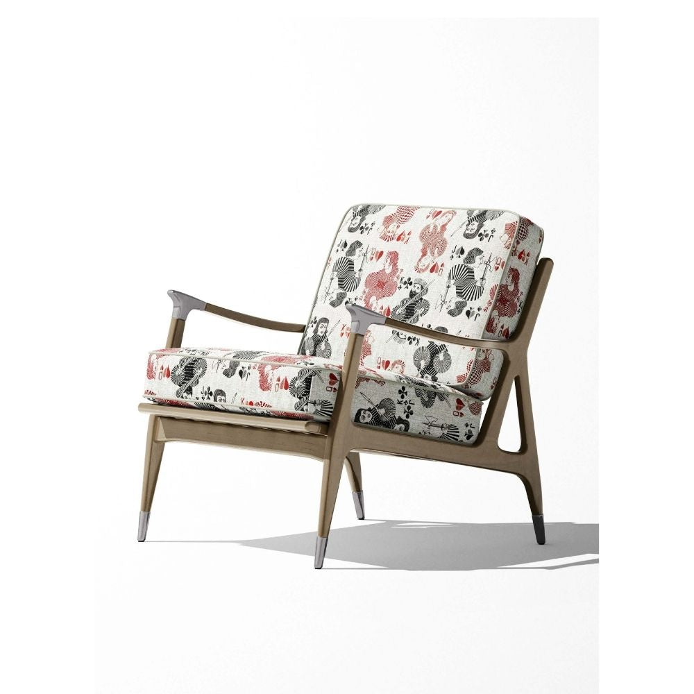 THE BLACK CONCEPT II PRINT RED BLACK  UPHOLSTERY  FABRICS