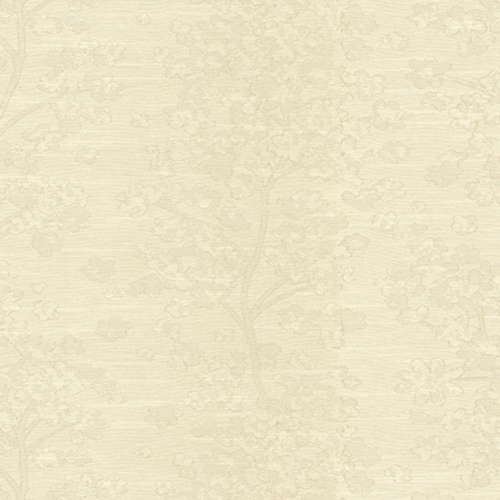 GLOSTER JACQUARD POLYESTER MAIN CURTAIN  LEAF BROWN FABRIC