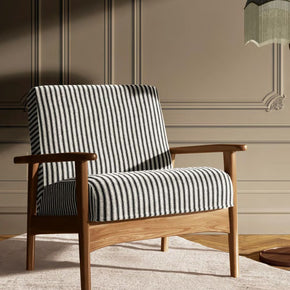 TRENDY BLACK & WHITE STRIPE SOFA FABRICS