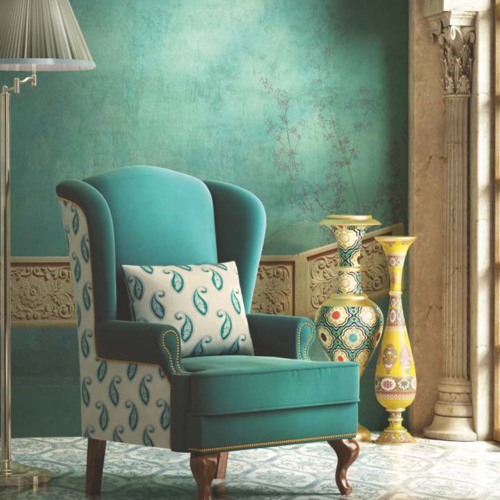 JAIPUR PRINT GEOMETRIC   UPHOLSTERY  FABRIC