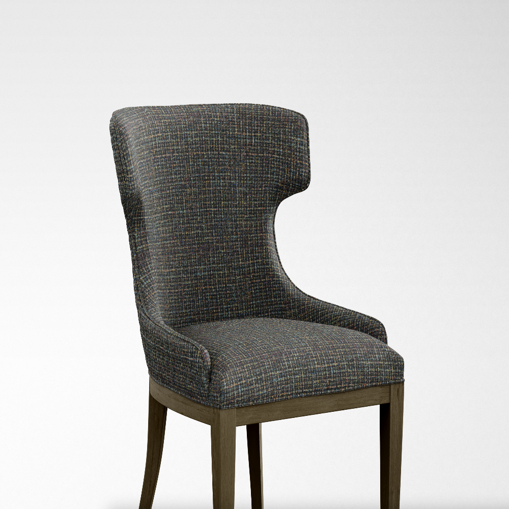 CASCADE II VELVET POLYESTER UPHOLSTERY TEXTURE BLACK FABRICS