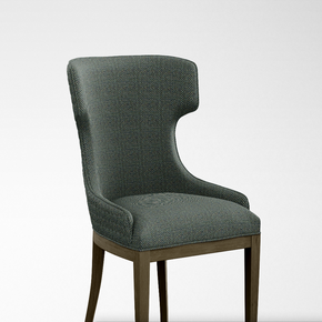 CASCADE II VELVET POLYESTER HERRINBONE GREEN UPHOLSTERY FABRICS