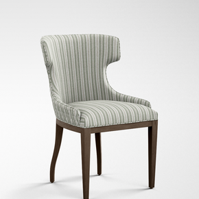 GEOMETRIC FINEPRINT GRAY STRIPE UPHOLSTERY FABRICS