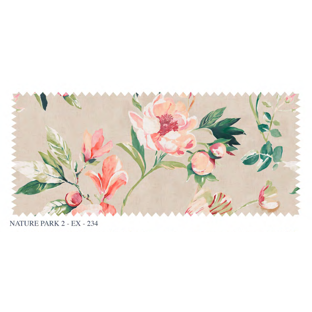 Nature Park-II EX-234 Elegant Drape – Excel Quality Blind Fabric Linen