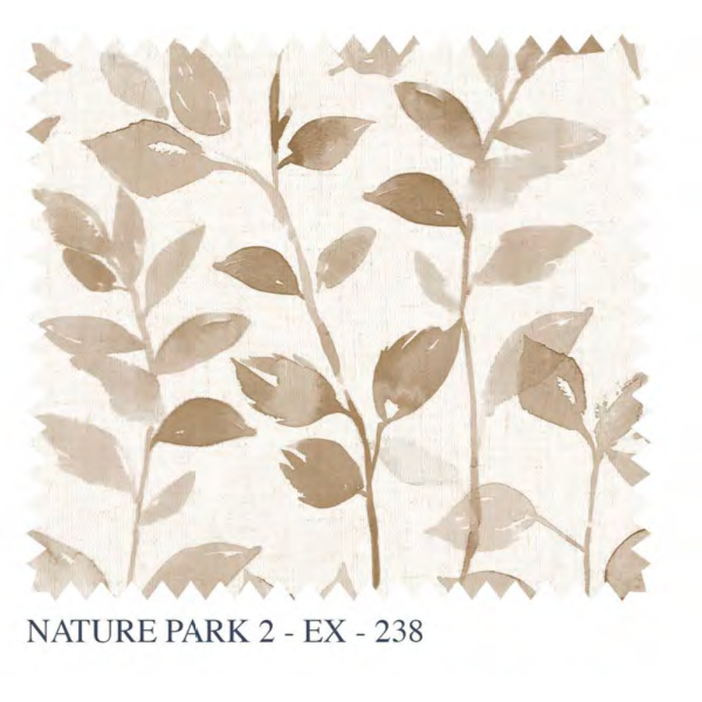 Nature Park-II EX-238 Elegant Drape – Excel Quality Curtain Fabric Linen