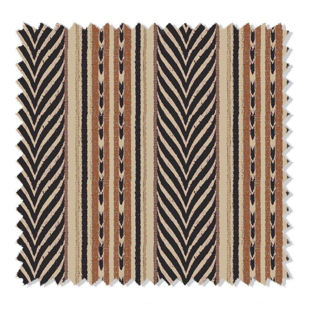 DURBAR VELVETS POLYESTER  UPHOLSTERY STRIPES FABRICS 916