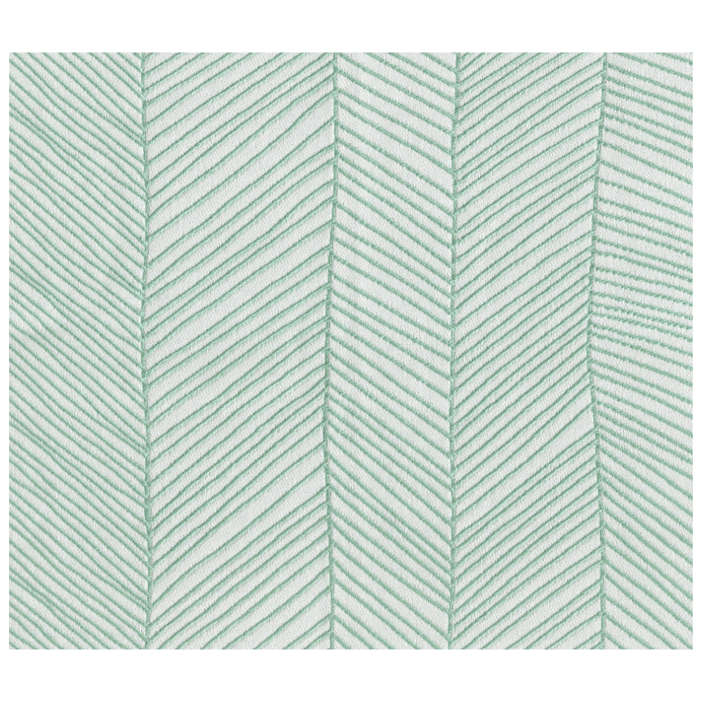 CHER ZIG-ZAG LIGHT TURQUASE CUSHION FABRICS MONACO ETERNAL