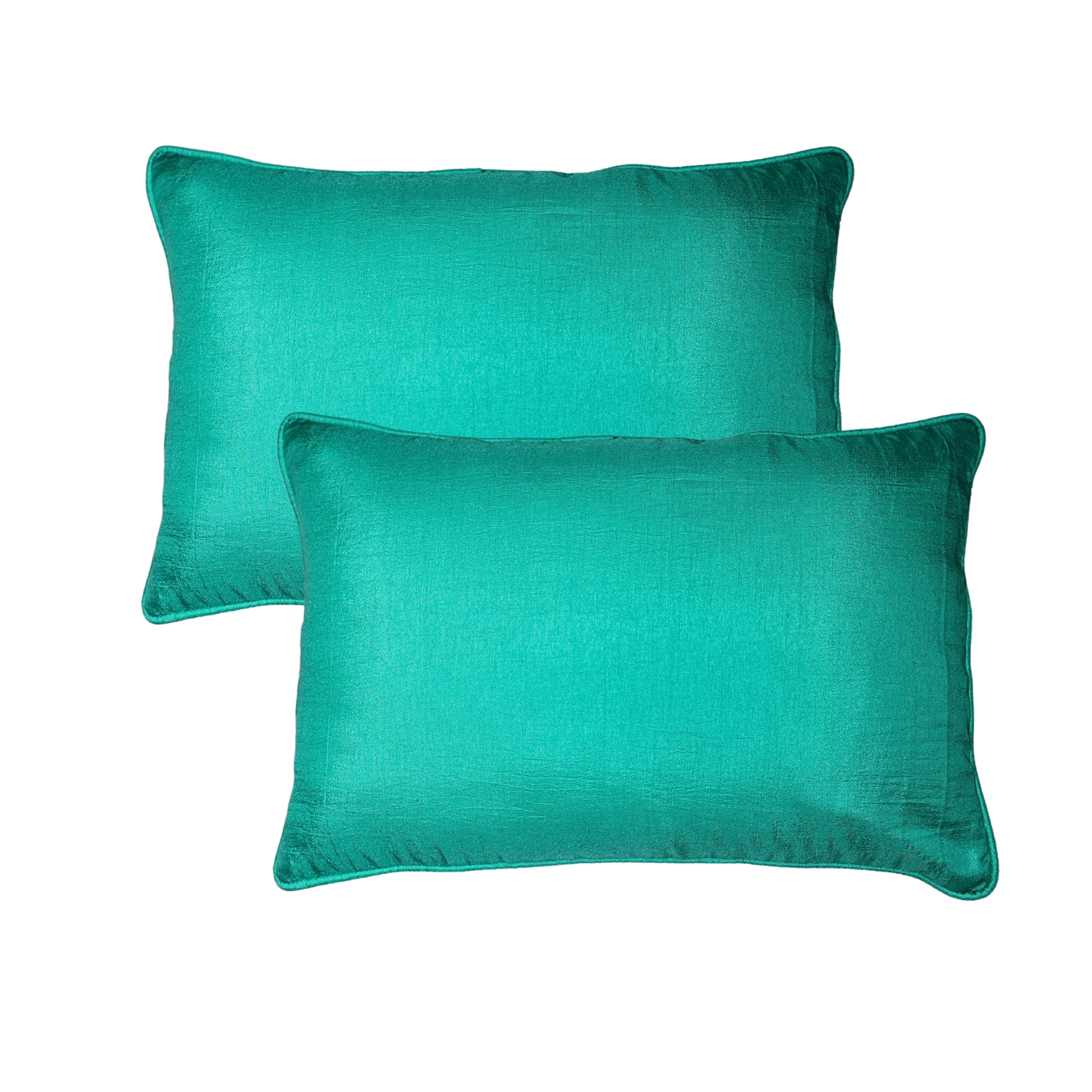 SILK PLAIN  SOLID COLOR CUSHION COVER 30CMX45CM