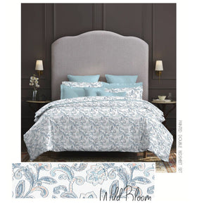 NECTORSOFT WILD BLOOM KING SIZE BED SHEET SET