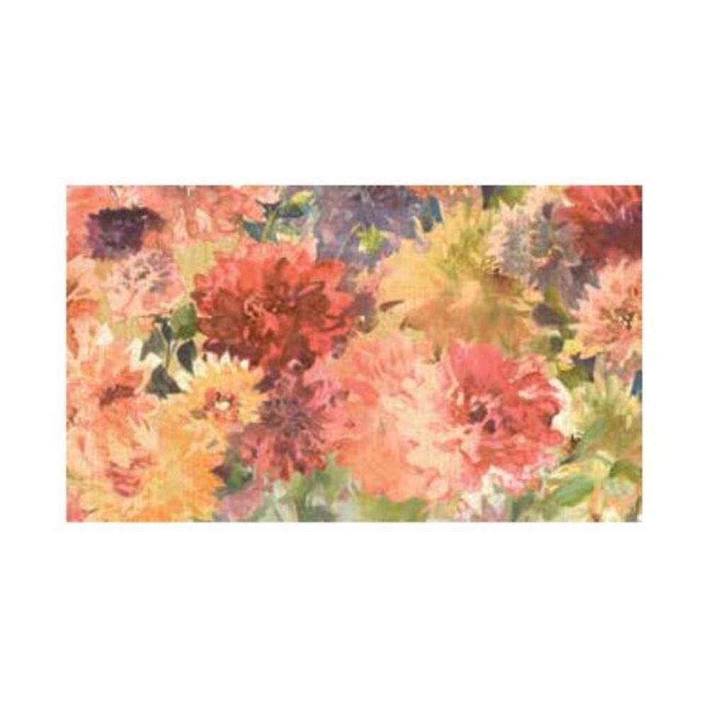 BLOOM PRINT MULTI COLOLR FLOWERIN HOME DECOR  WALL COVER  WALLPAPER