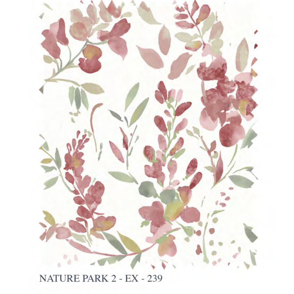 Nature Park-II EX-239 Elegant Drape – Excel Quality Curtain Fabric Linen