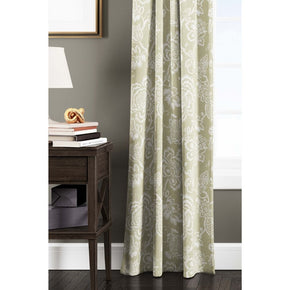 ENGLISH COTTAGE PRINT GRAY LIGHT  FLOWER PRINT  CURTAINS FABRICS