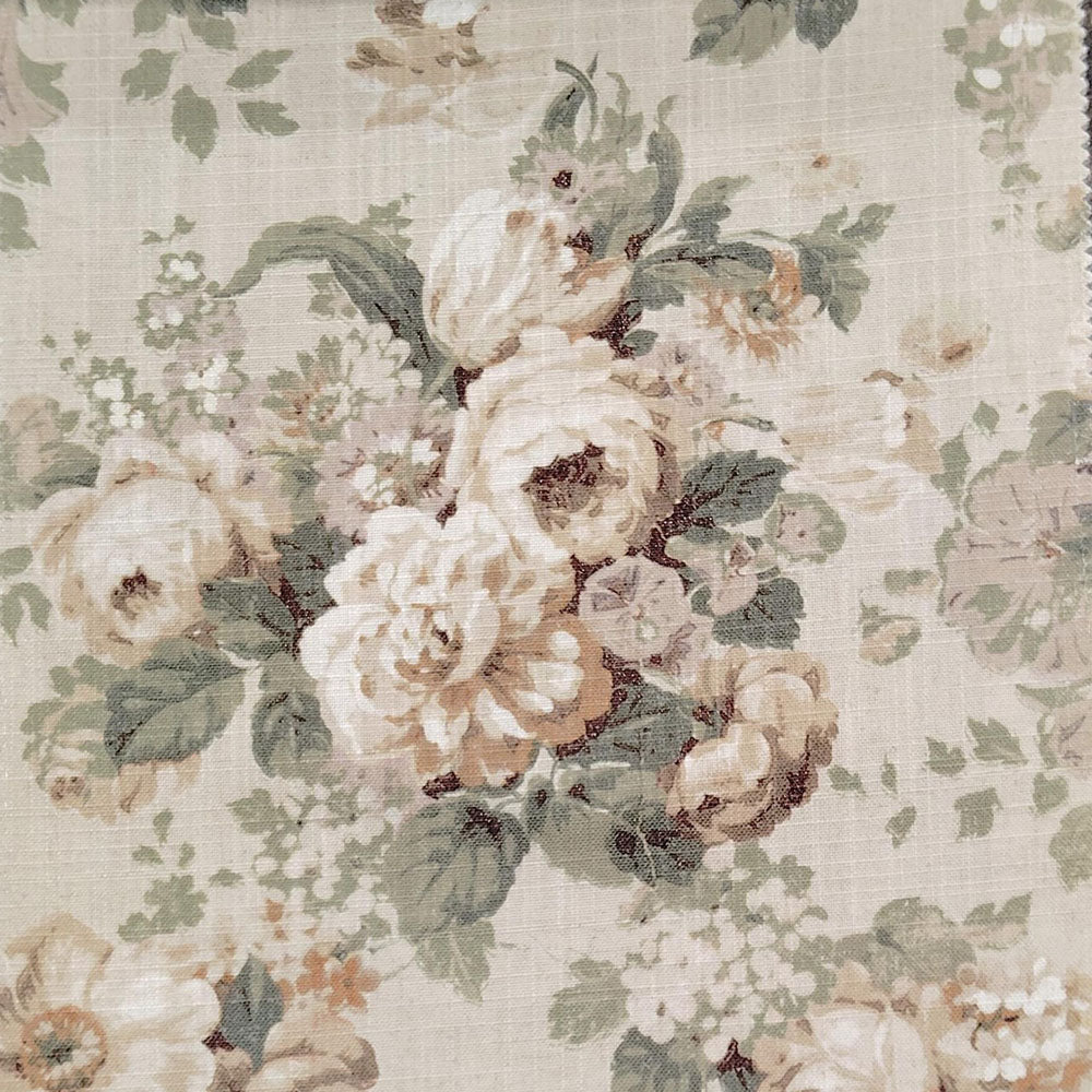 English Classic-Alluring  Galaxy printed  flower curttain fabric GL 29