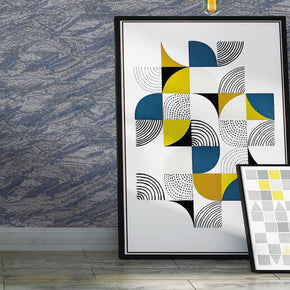 NOBLE TEXTURE BLUE HOME DECOR WALL COVER WALLPAPER
