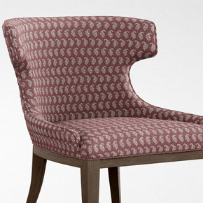 ARTISAN GEOMETRIC RED UPHOLSTERY  FABRIC