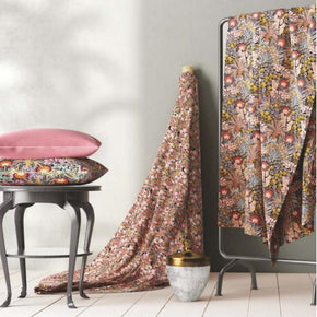 ARUBA  PRINT POLYESTER FABRIC FLORAL CURTAIN  103