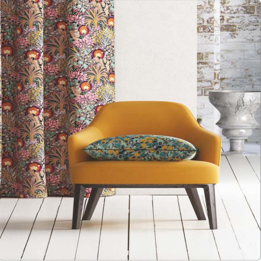 ARUBA PRINT POLYESTER  CURTAIN  FABRICS