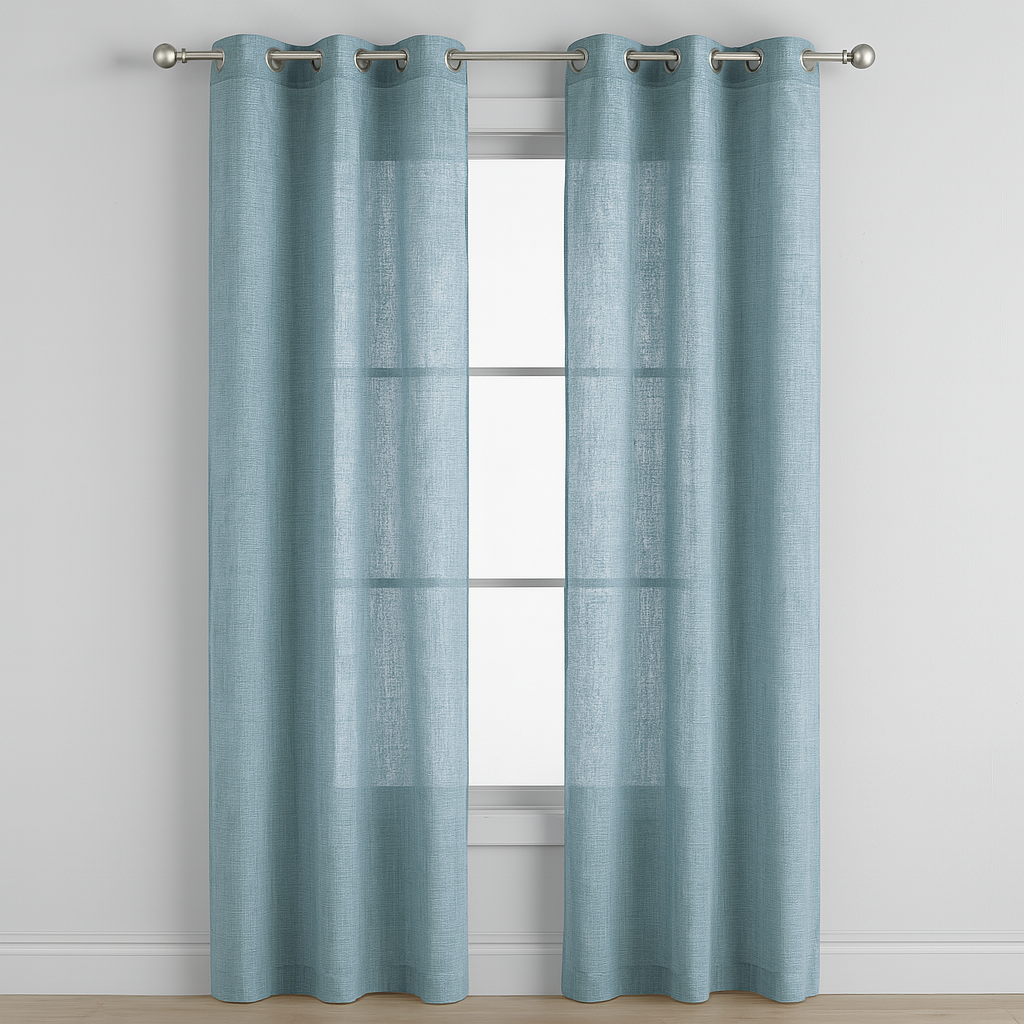 Bloom  32812 Textures Sheer Curtain Fabric – 100% Polyester