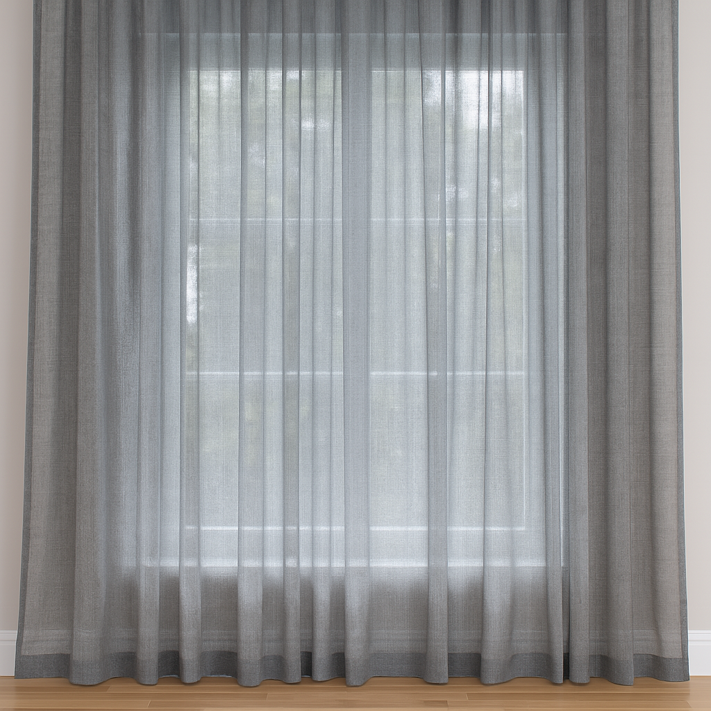 Bloom  32845 Textures Sheer Curtain Fabric – 100% Polyester