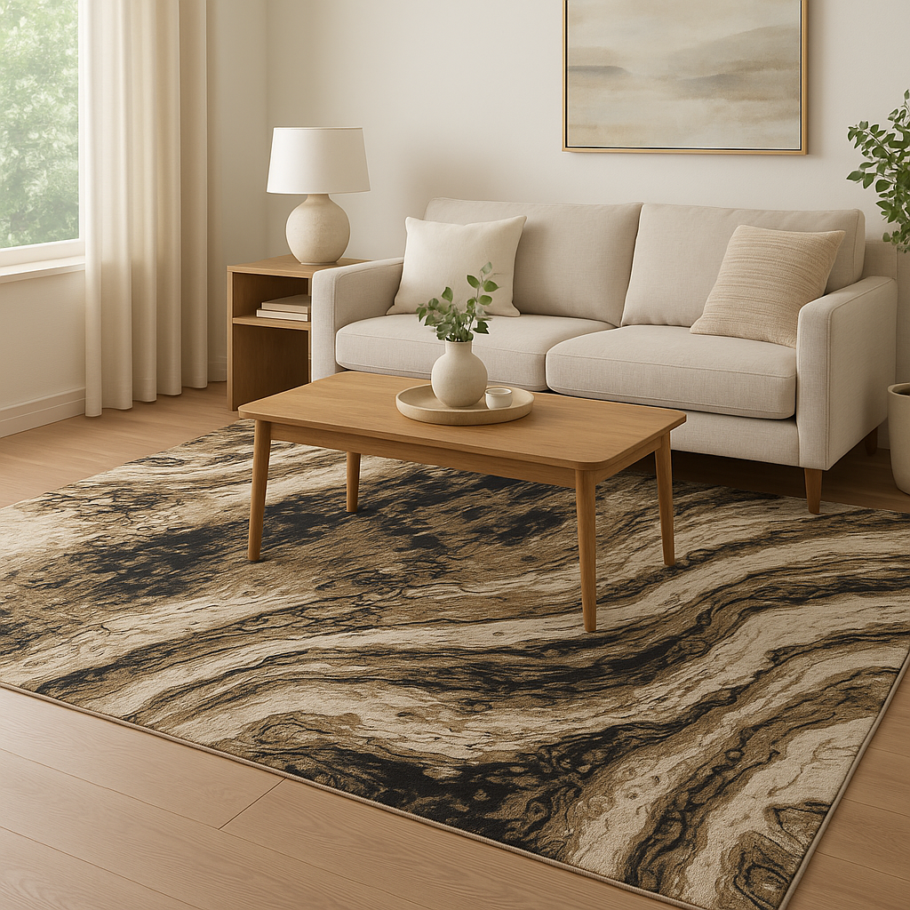 BURLINGTON EVA 3369C00-CC-DARK GREY-CASTLE RUGS