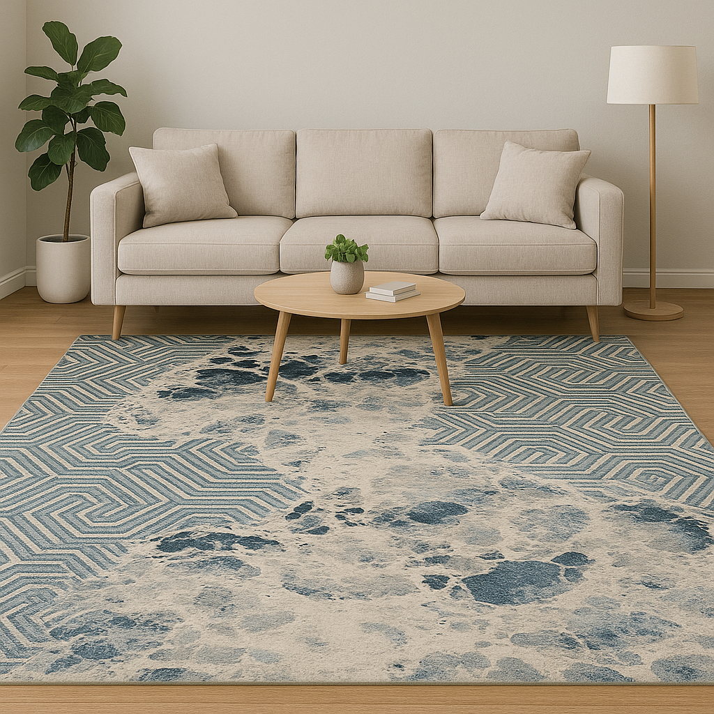 CALYPSO CARPET GEOMETRIC HERRINGBONE  L