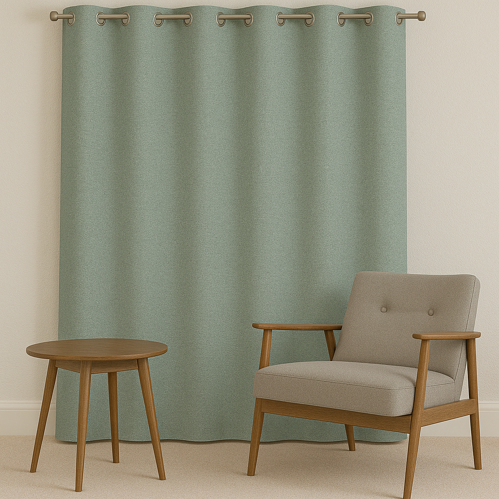 CELINO JACQUARD PLAIN  MAIN CURTAIN FABRICS J