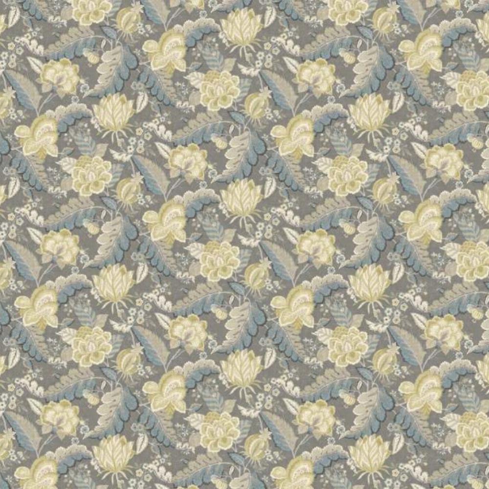 CINTHIA PRINT FLOWERING CURTAIN  FABRIC