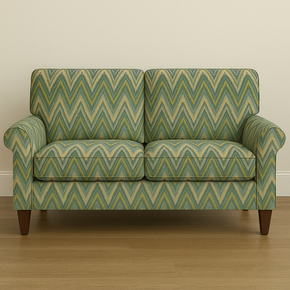 CINTHIA  ZIGZAG LIGHT GREEN FABRIC