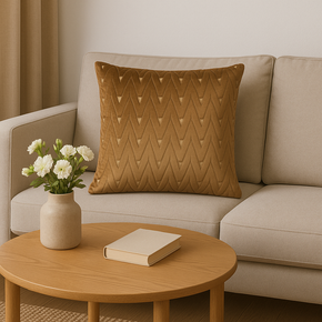 VELVET V DESIGN  LIGHT  CUSHION