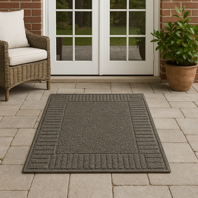 SANDRO JUTE DOORMAT 100% polyester  40CM X 60CM