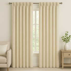 DUNE JACQUARD CHECKS MAIN CURTAIN FABRICS B