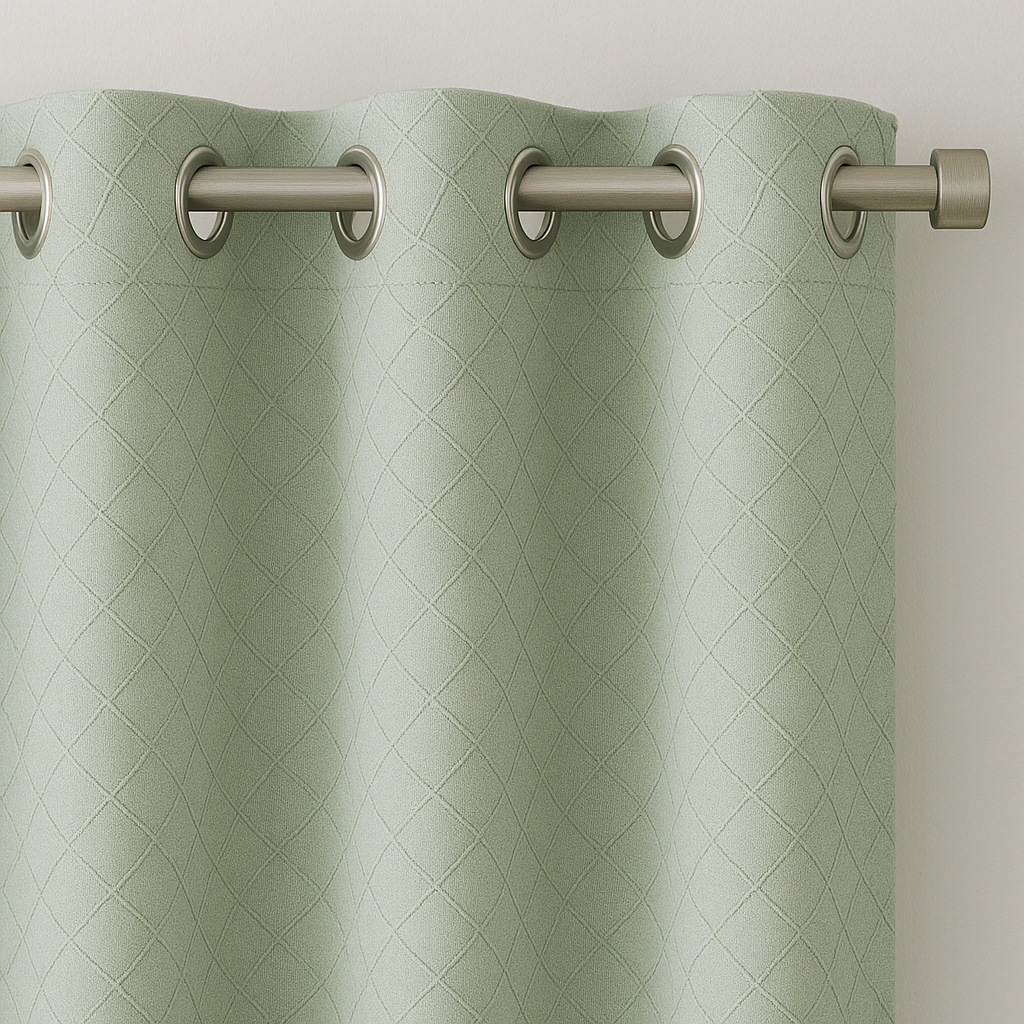 DUNE JACQUARD CHECKS MAIN CURTAIN FABRICS