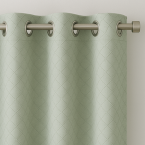 DUNE JACQUARD CHECKS MAIN CURTAIN FABRICS