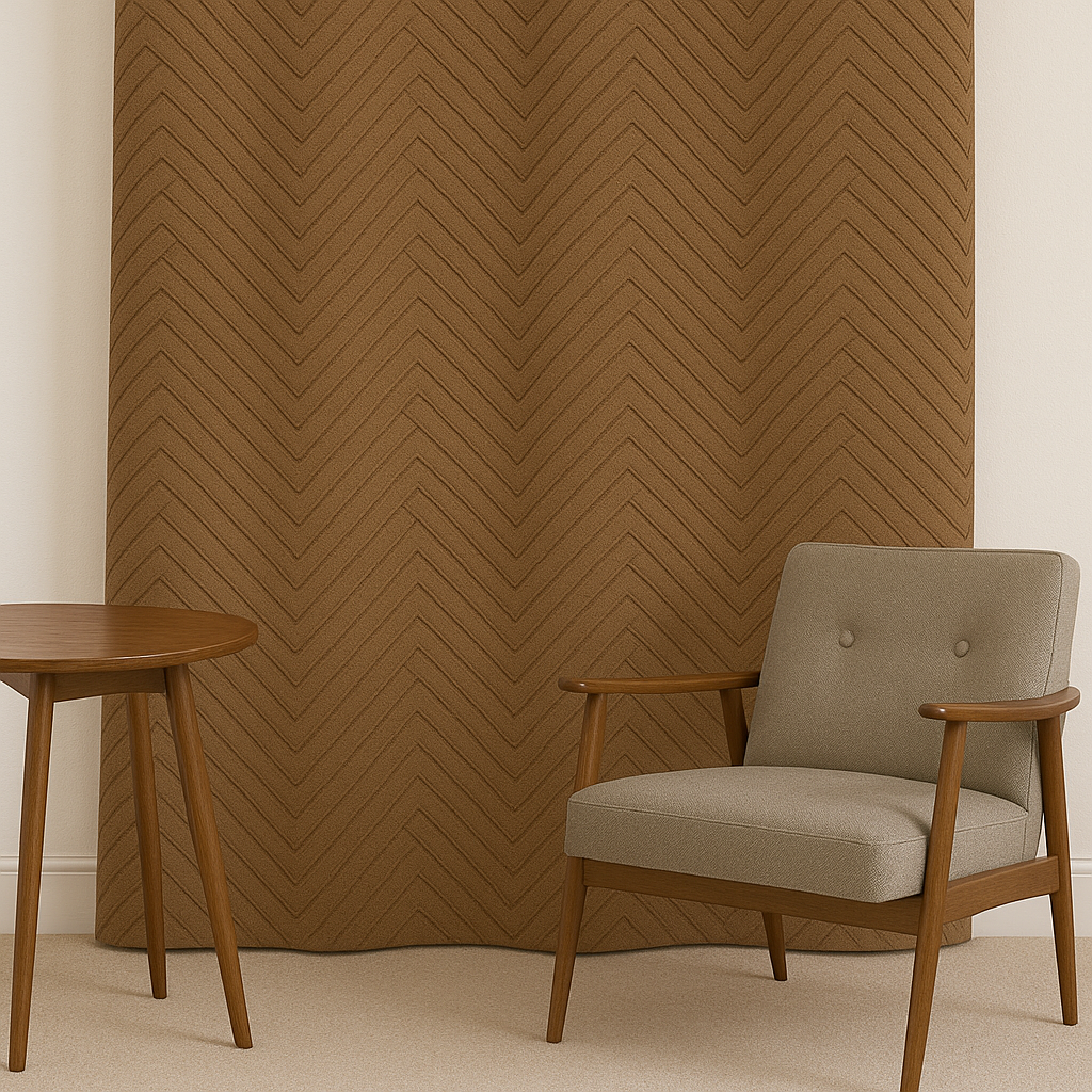 DUNE JACQUARD ZIGZAG MAIN CURTAIN FABRICS C