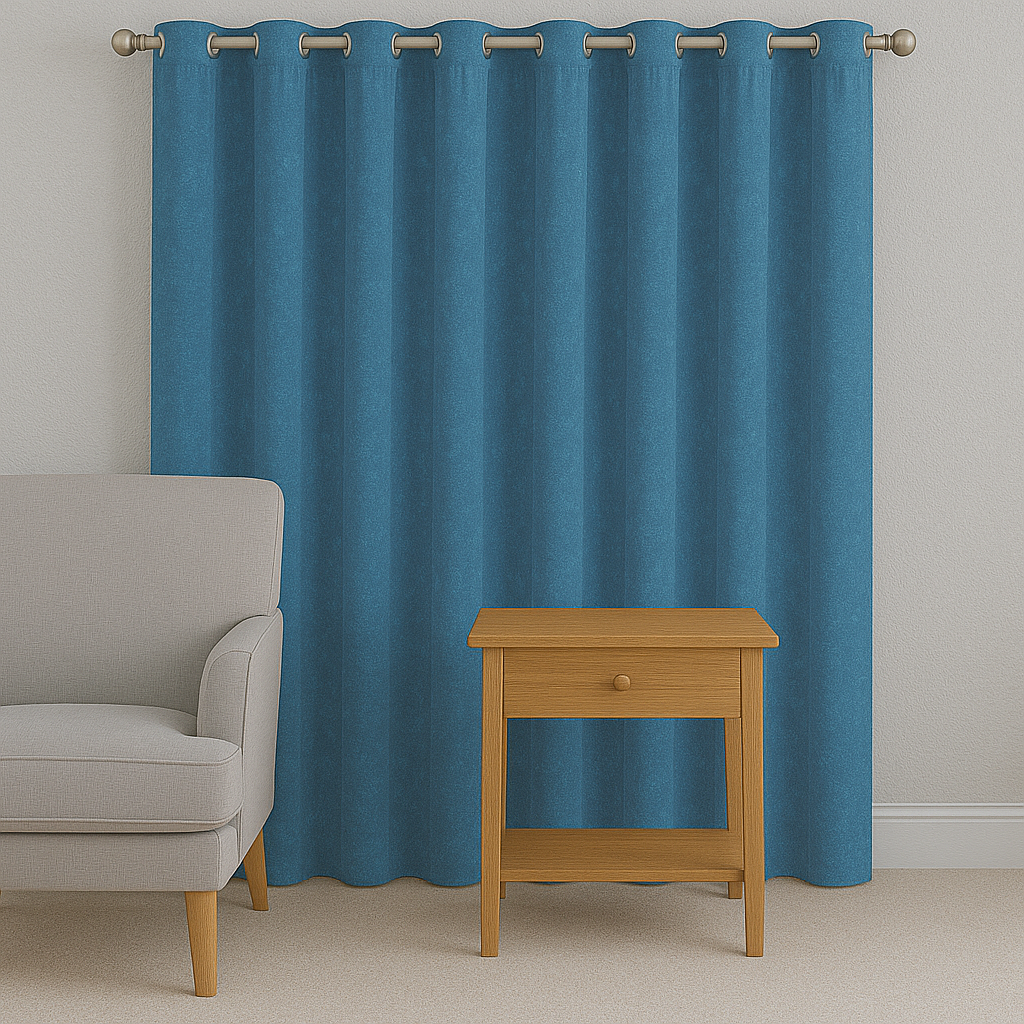 FRANKLIN JACQUARD TEXTURE POLYESTER MAIN CURTAIN FABRICS AO
