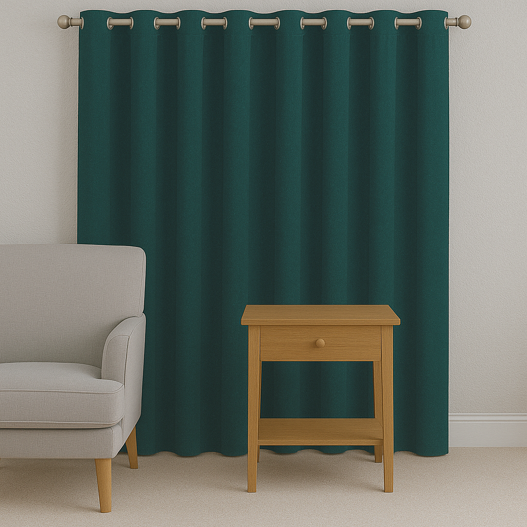 FRANKLIN JACQUARD TEXTURE POLYESTER MAIN CURTAIN FABRICS AM