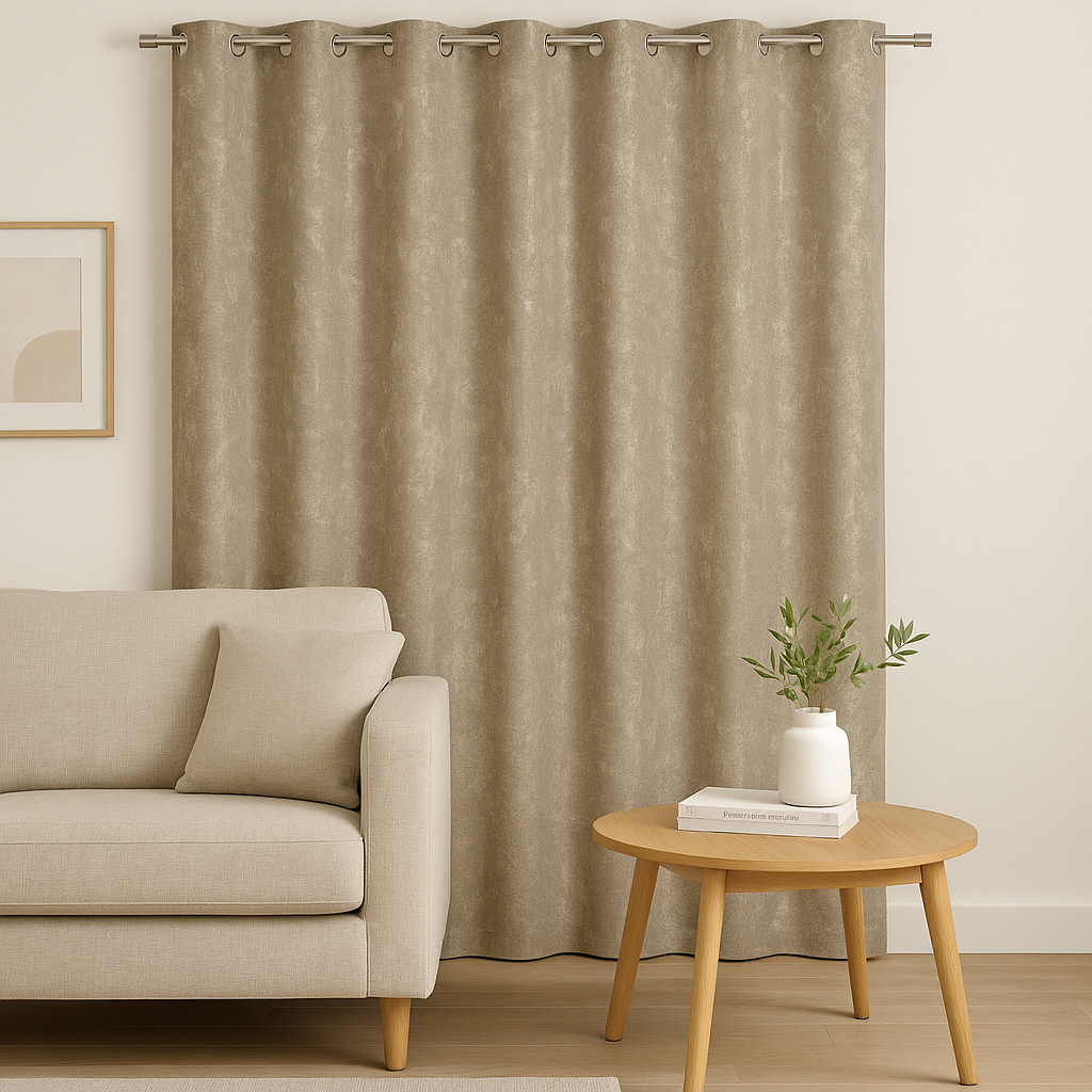 FRANKLIN JACQUARD TEXTURE POLYESTER MAIN CURTAIN FABRICS AA