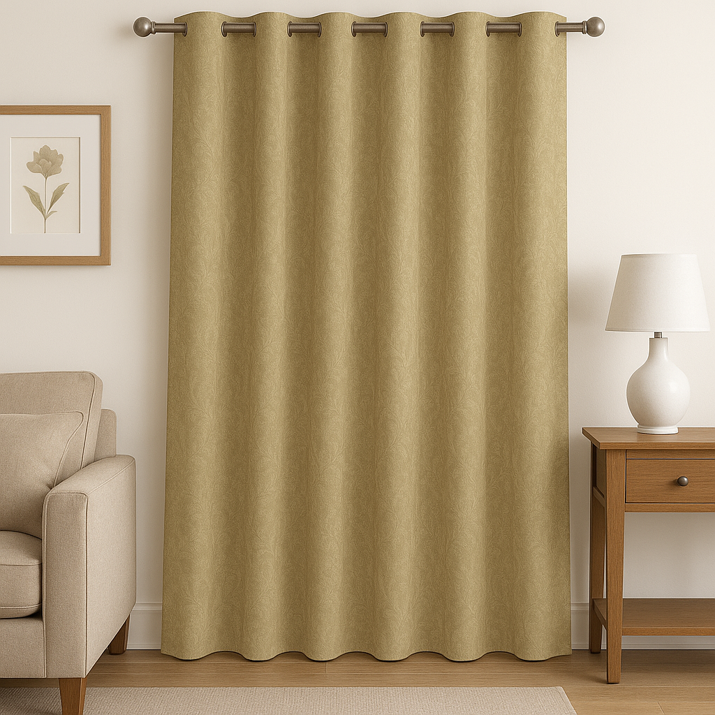 FRANKLIN JACQUARD TEXTURE POLYESTER MAIN CURTAIN FABRICS AJ