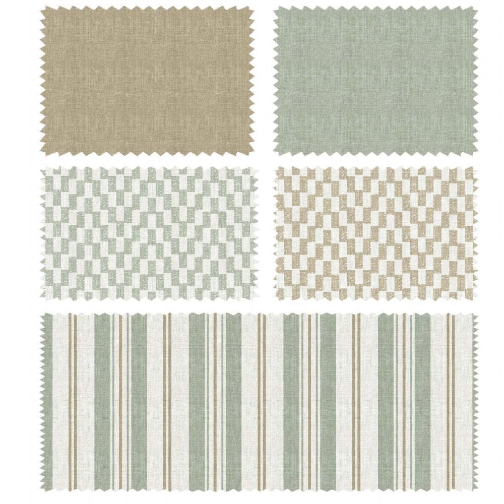 Geometric Fineprint Febric  upholstery stripe fabrics light silver740