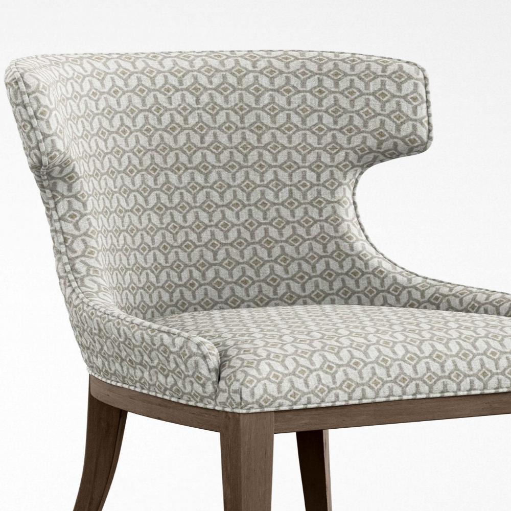 Geometric Fineprint Fabric upholstery geometric diamond